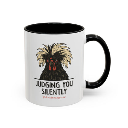 Judging You Silently Coffee Mug
