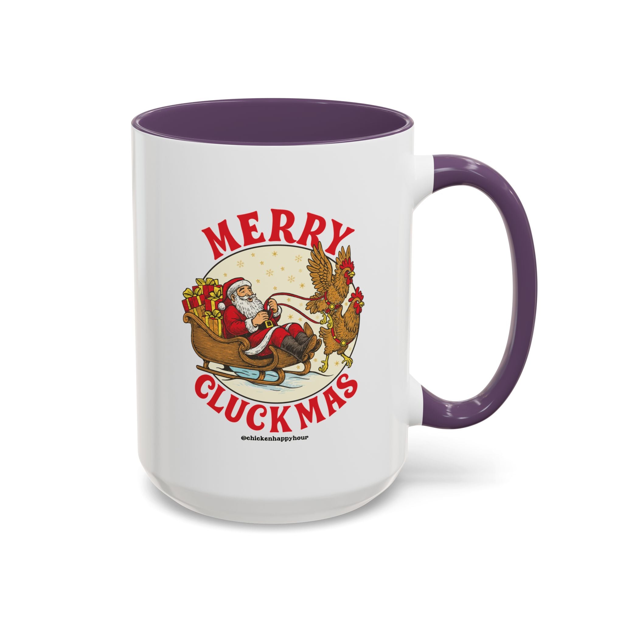 Merry Cluckmus Coffee Mug
