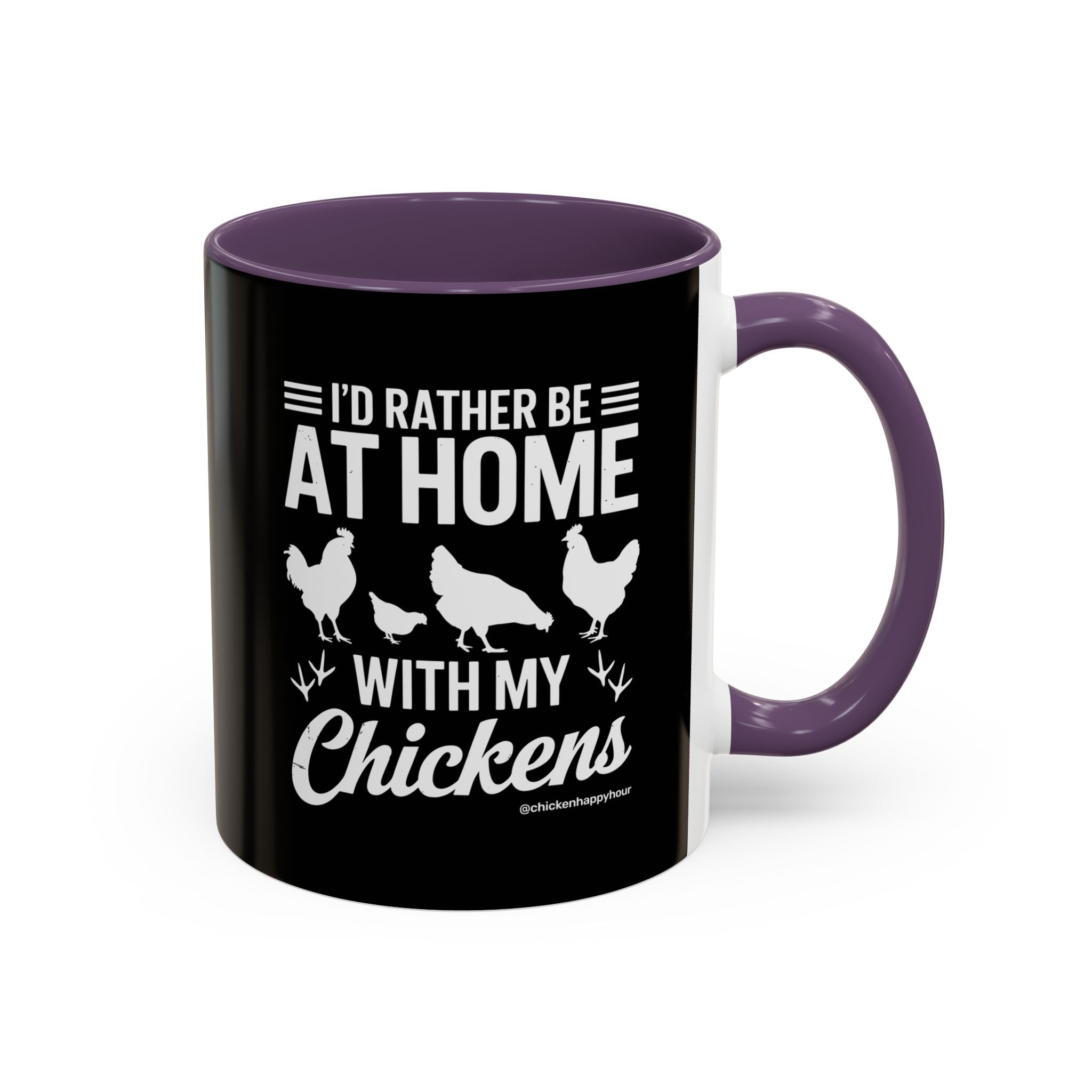 I'd Rather Be at Home With My Chickens Coffee Mug