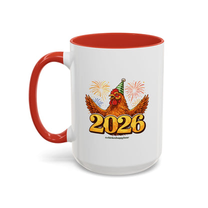 New Year Chicken 2026 Coffee Mug
