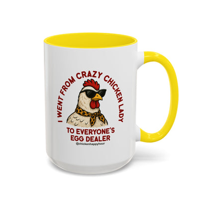 Went From Crazy Chicken Lady Coffee Mug