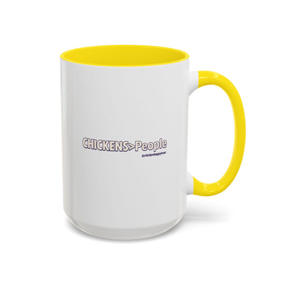 CHICKENS People Coffee Mug