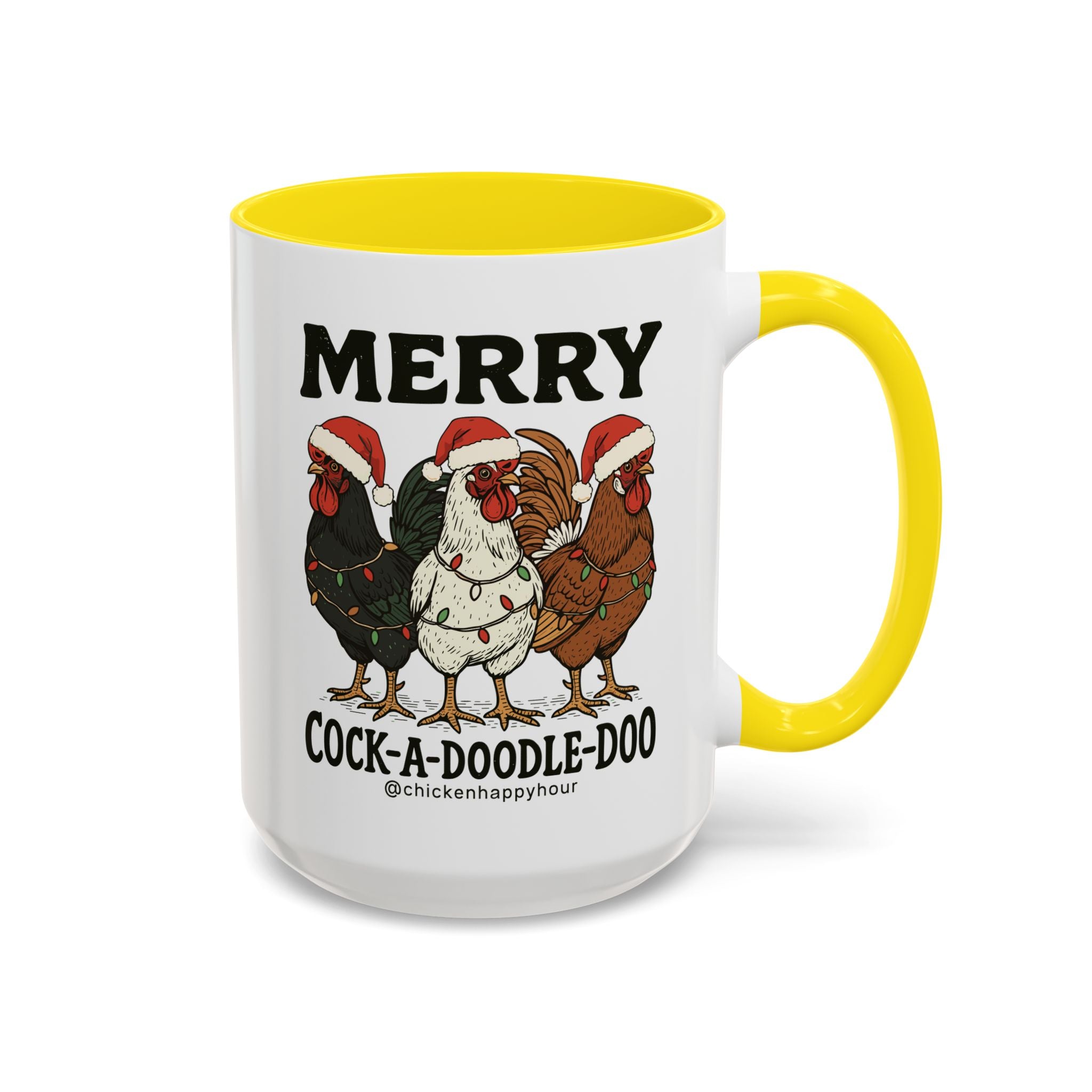 Merry Cock  a Doodle Doo Coffee Mug