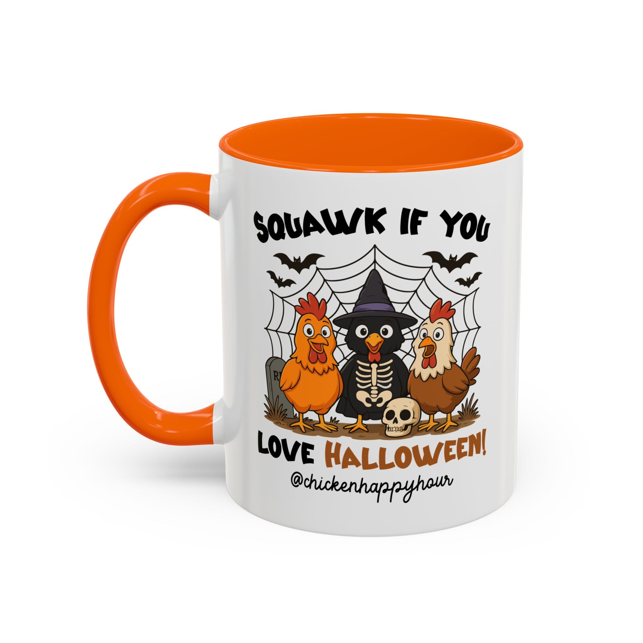 Squawk if you Love Halloween Coffee Mug