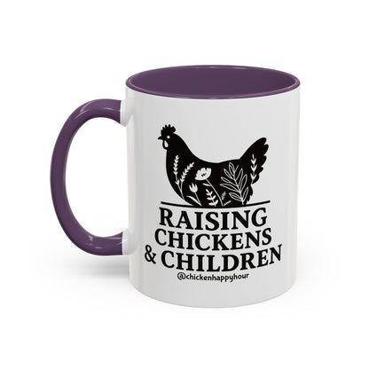 Raising Chickens & Children Coffee Mug
