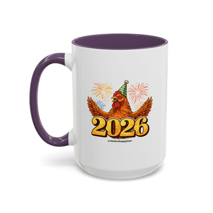 New Year Chicken 2026 Coffee Mug