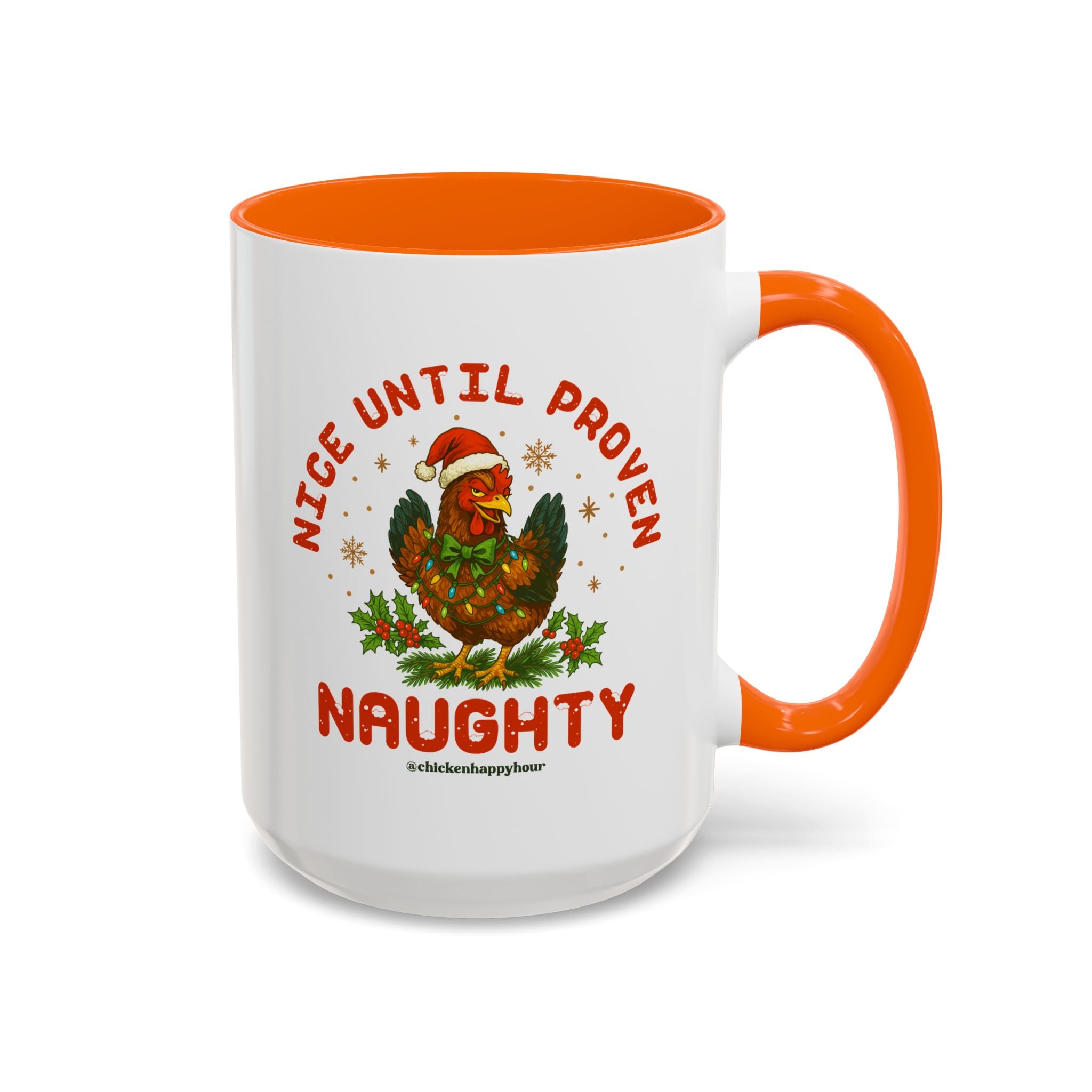 Nice Until Proven Naughty Coffee Mug