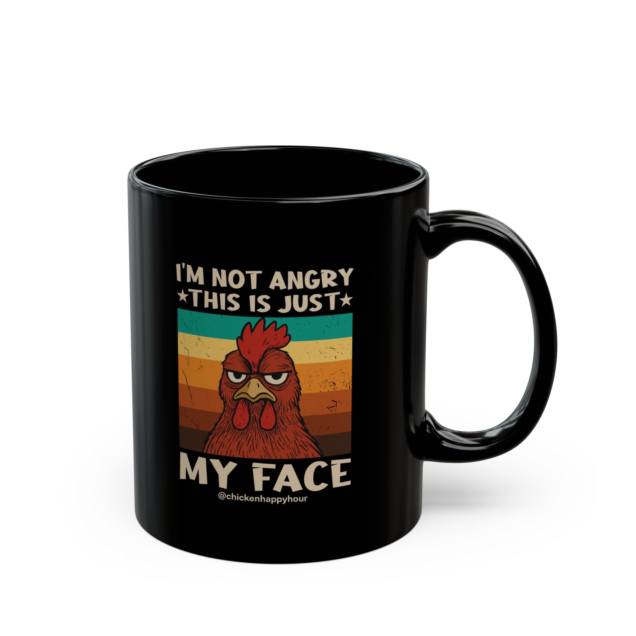 I Am Not Angry This Is Just My Face Coffee Mug