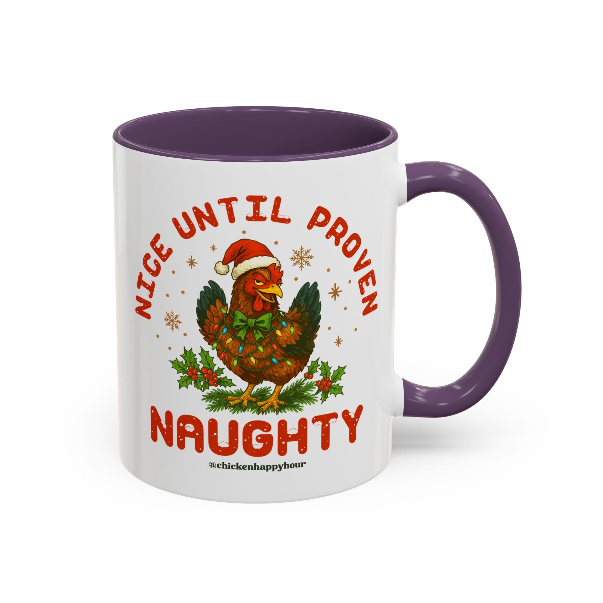 Nice Until Proven Naughty Coffee Mug