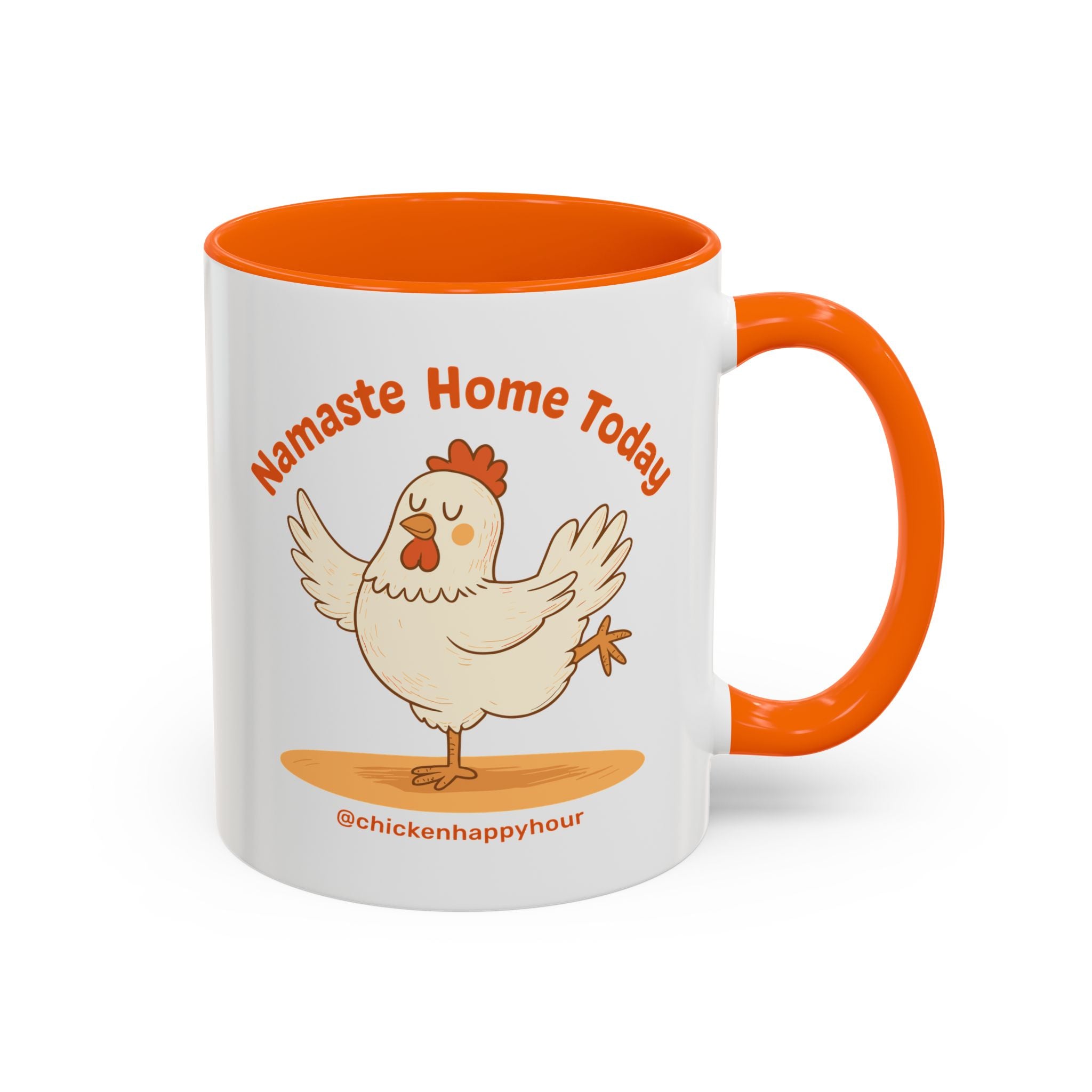 Namaste Cluck Coffee Mug