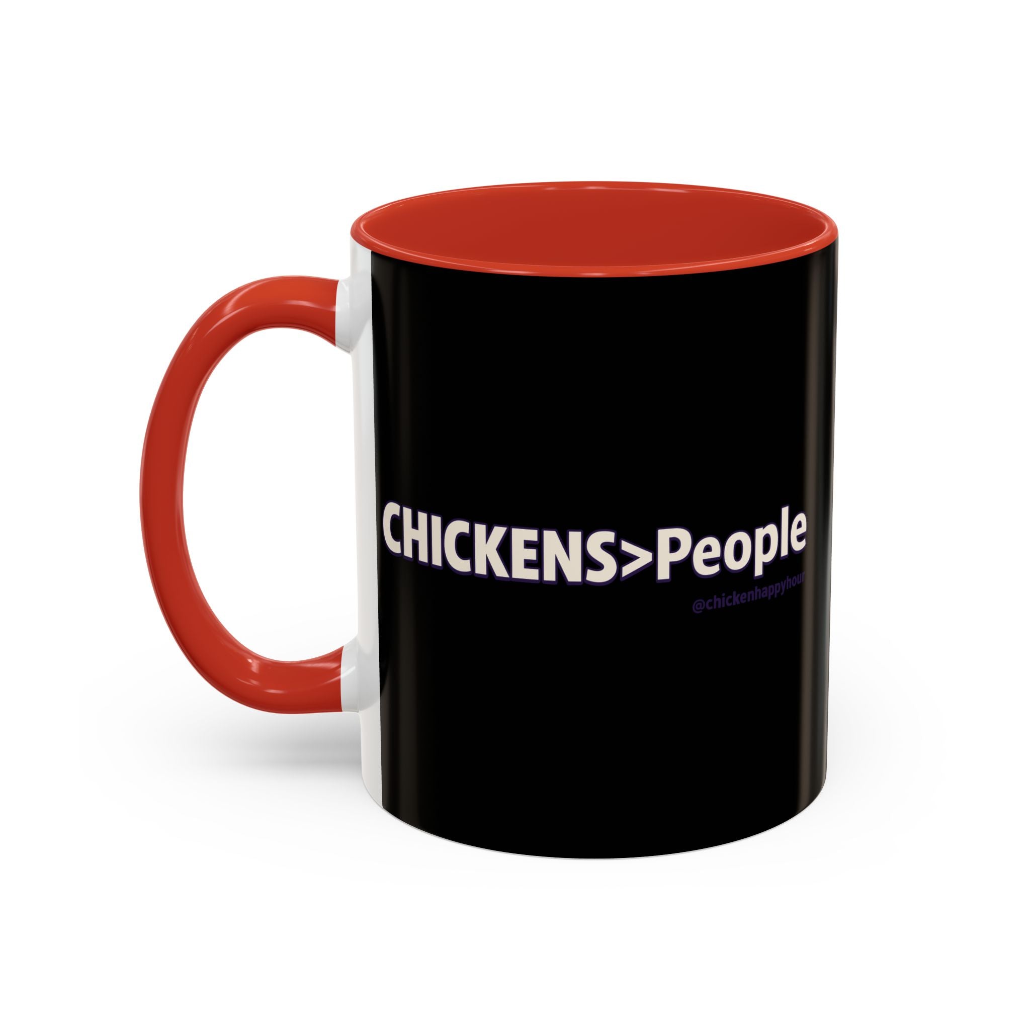 CHICKENS People Coffee Mug