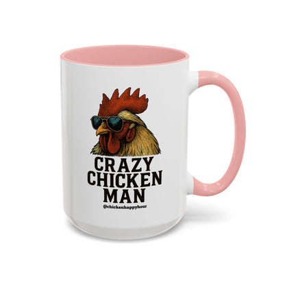 Crazy Chicken Man Coffee Mug