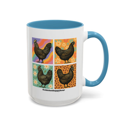 Retro Chicken Coffee Mug