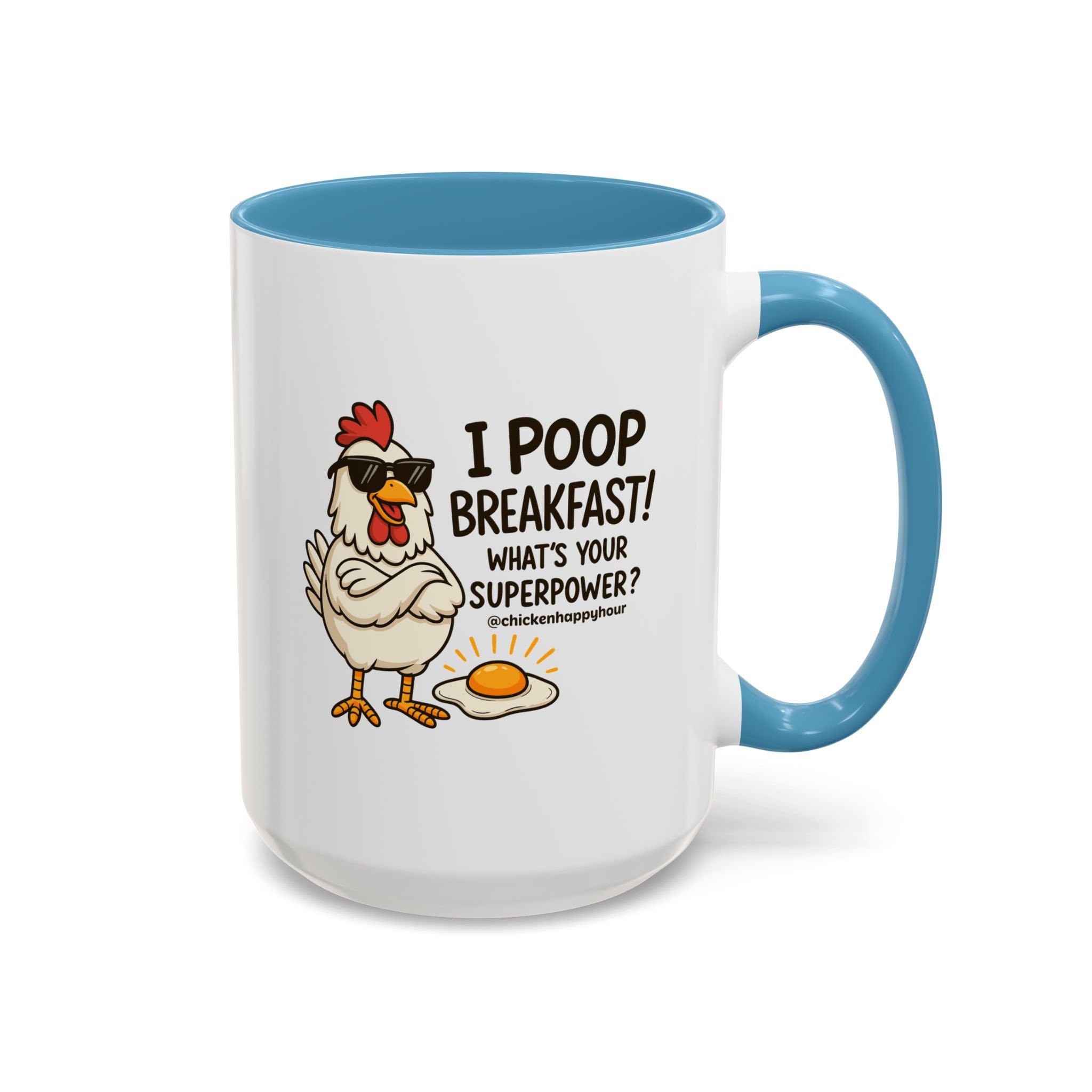 I Poop Breakfast Coffee Mug