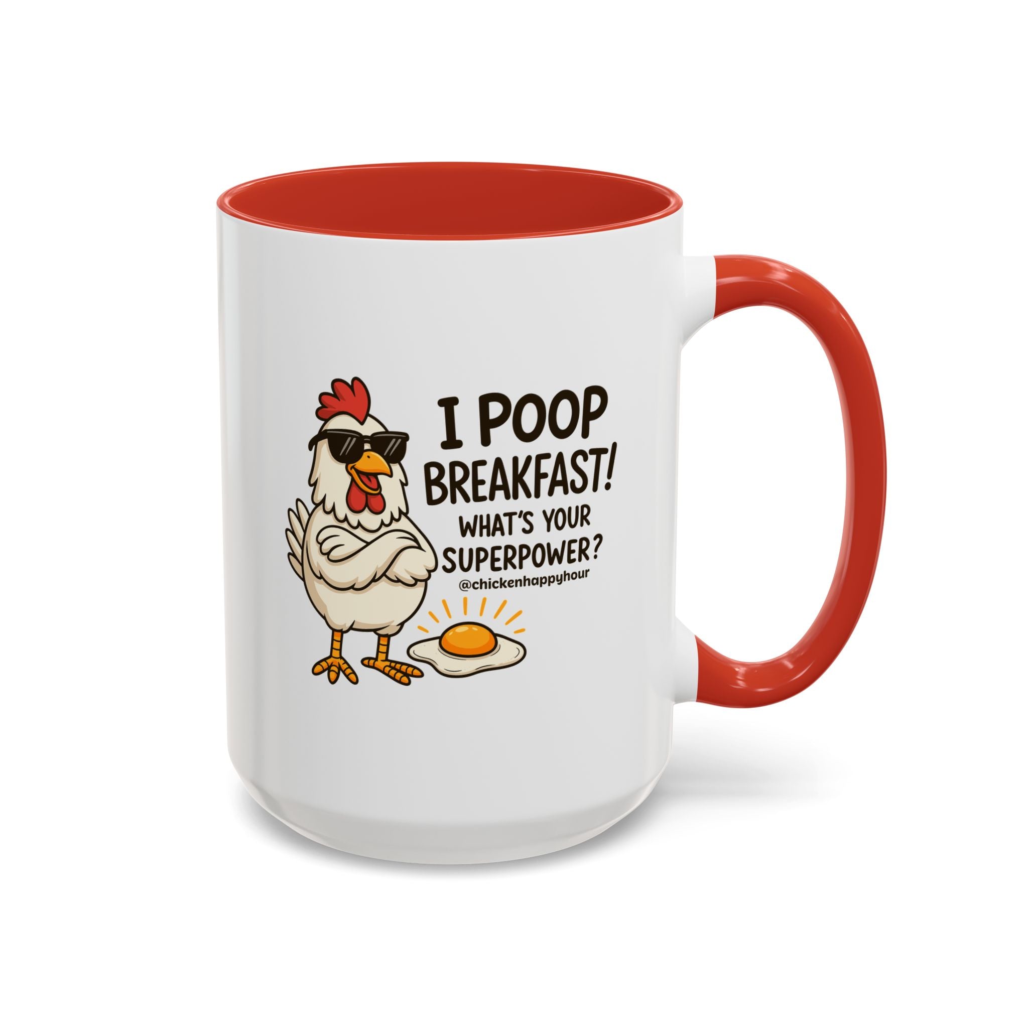 I Poop Breakfast Coffee Mug