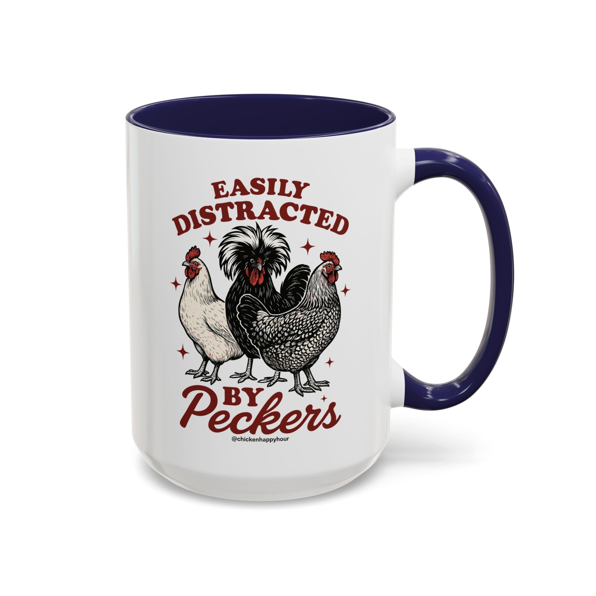 Easily Distracted By Peckers Coffee Mug