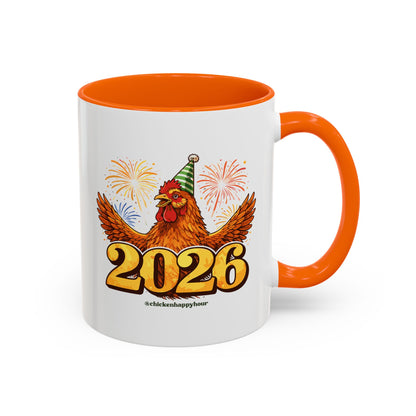 New Year Chicken 2026 Coffee Mug