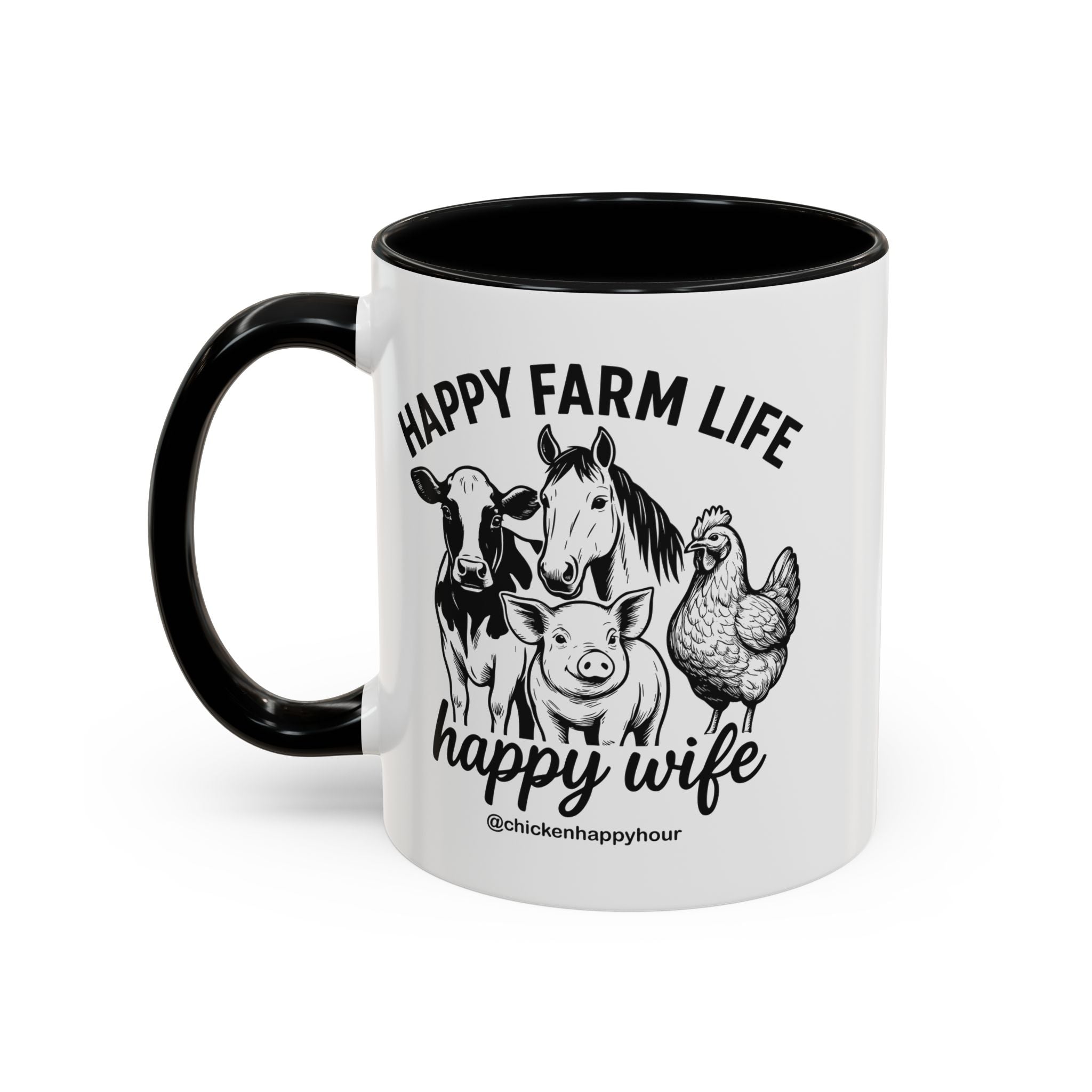Happy Farm Life Happy Wife 01 Coffee Mug