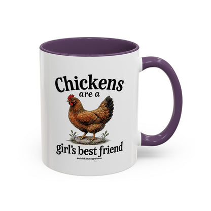 Chickens Are A Girl’s Best Friend Coffee Mug