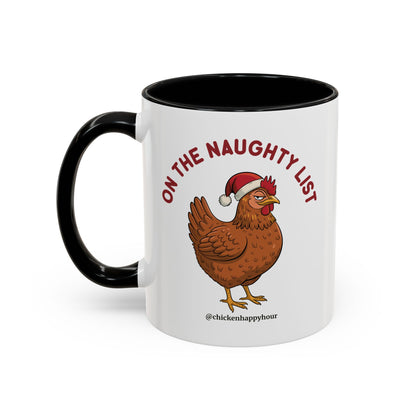 On the Naughty List Coffee Mug