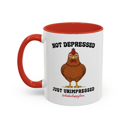 Not Depressed Coffee Mug