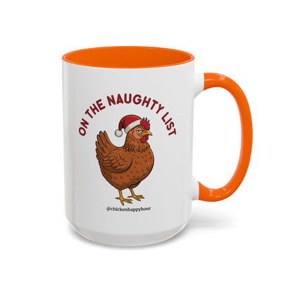 On the Naughty List Coffee Mug