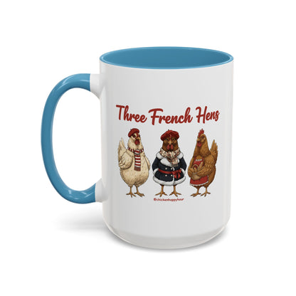Three French Hens Coffee Mug