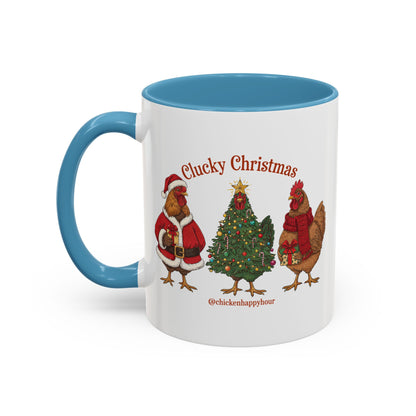 Clucky Christmas Coffee Mug