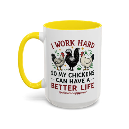 I Work Hard Coffee Mug