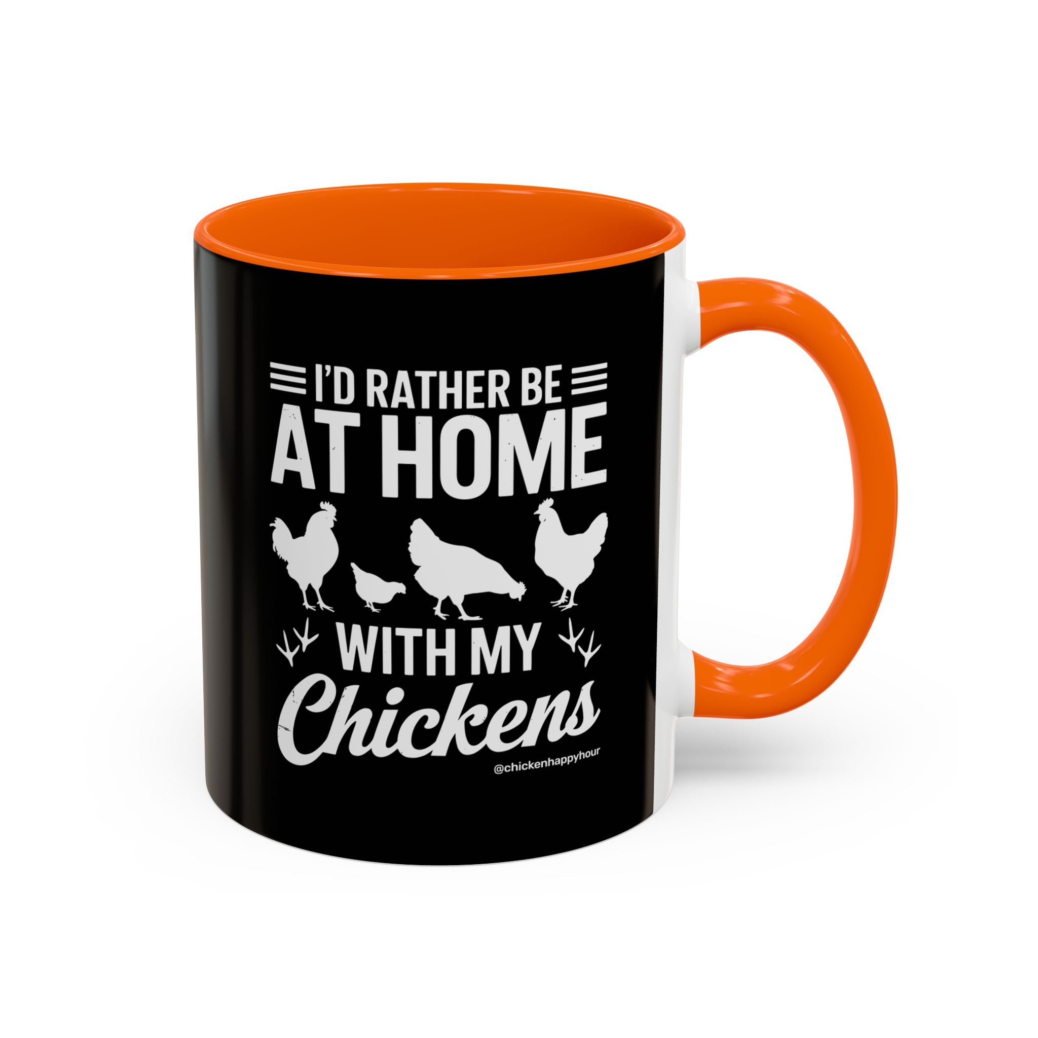 I'd Rather Be at Home With My Chickens Coffee Mug