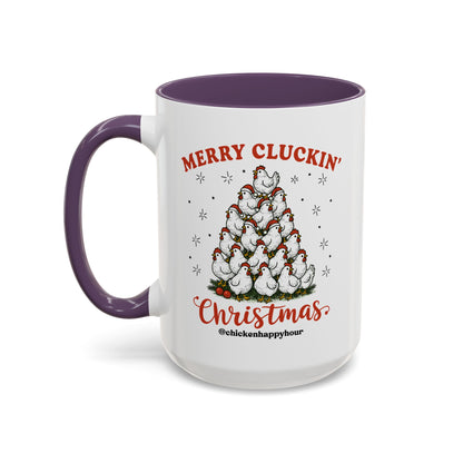 Merry Cluckin' Coffee Mug
