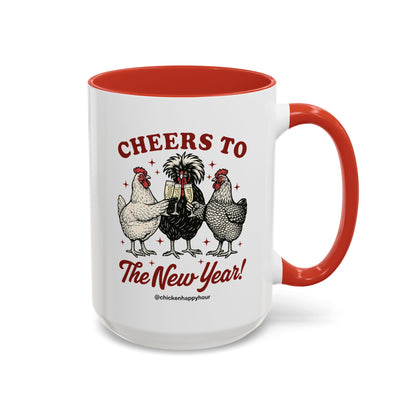 Cheers to The New Year Coffee Mug