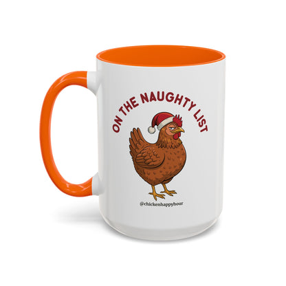 On the Naughty List Coffee Mug