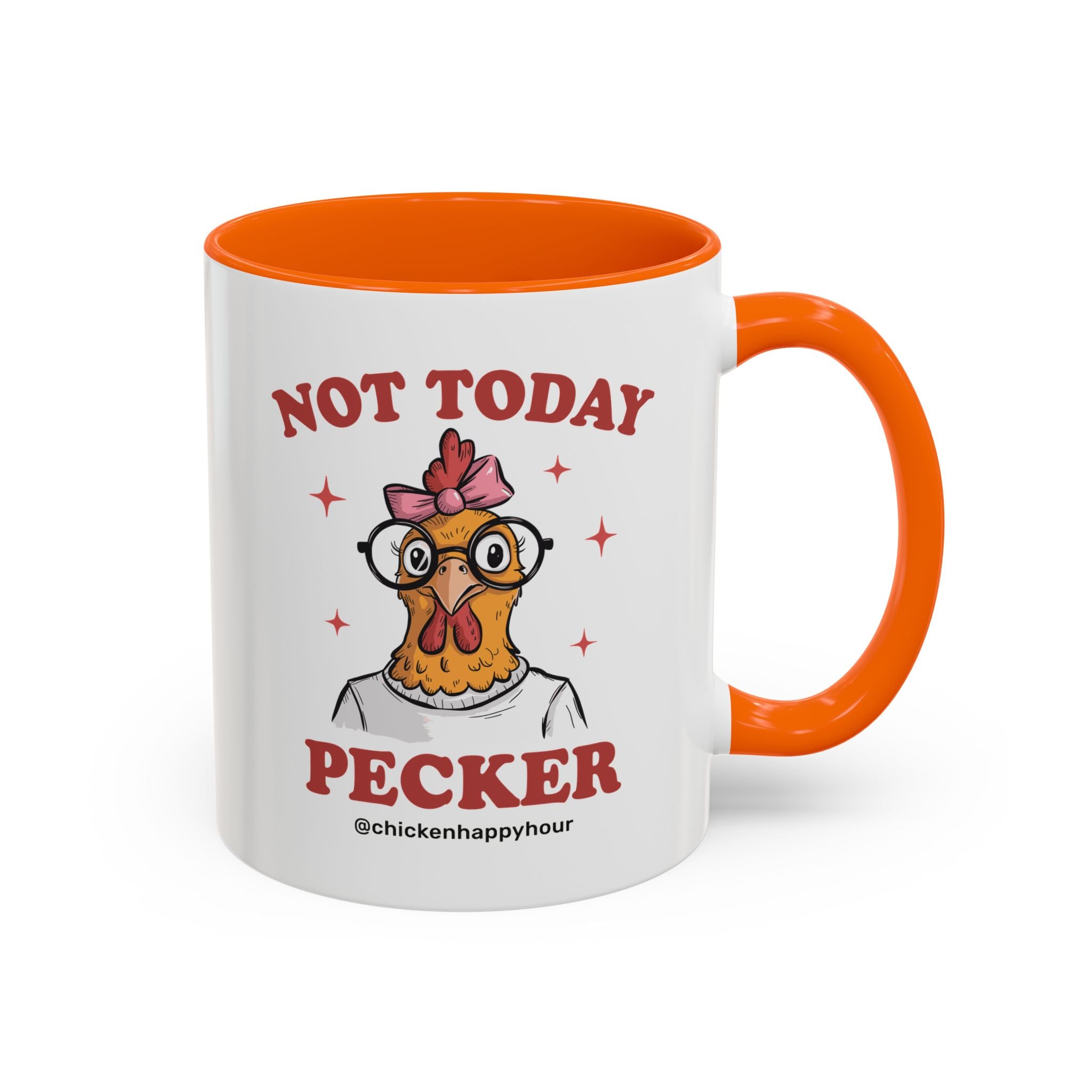 Not Today Pecker Coffee Mug