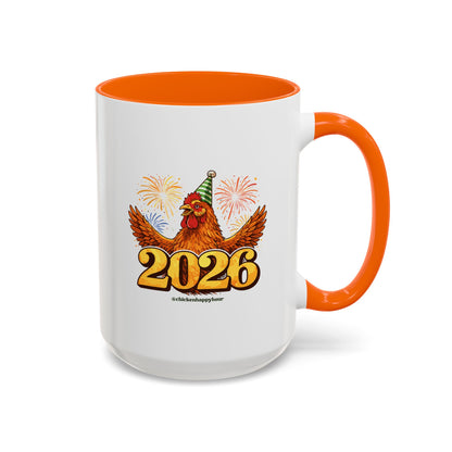 New Year Chicken 2026 Coffee Mug