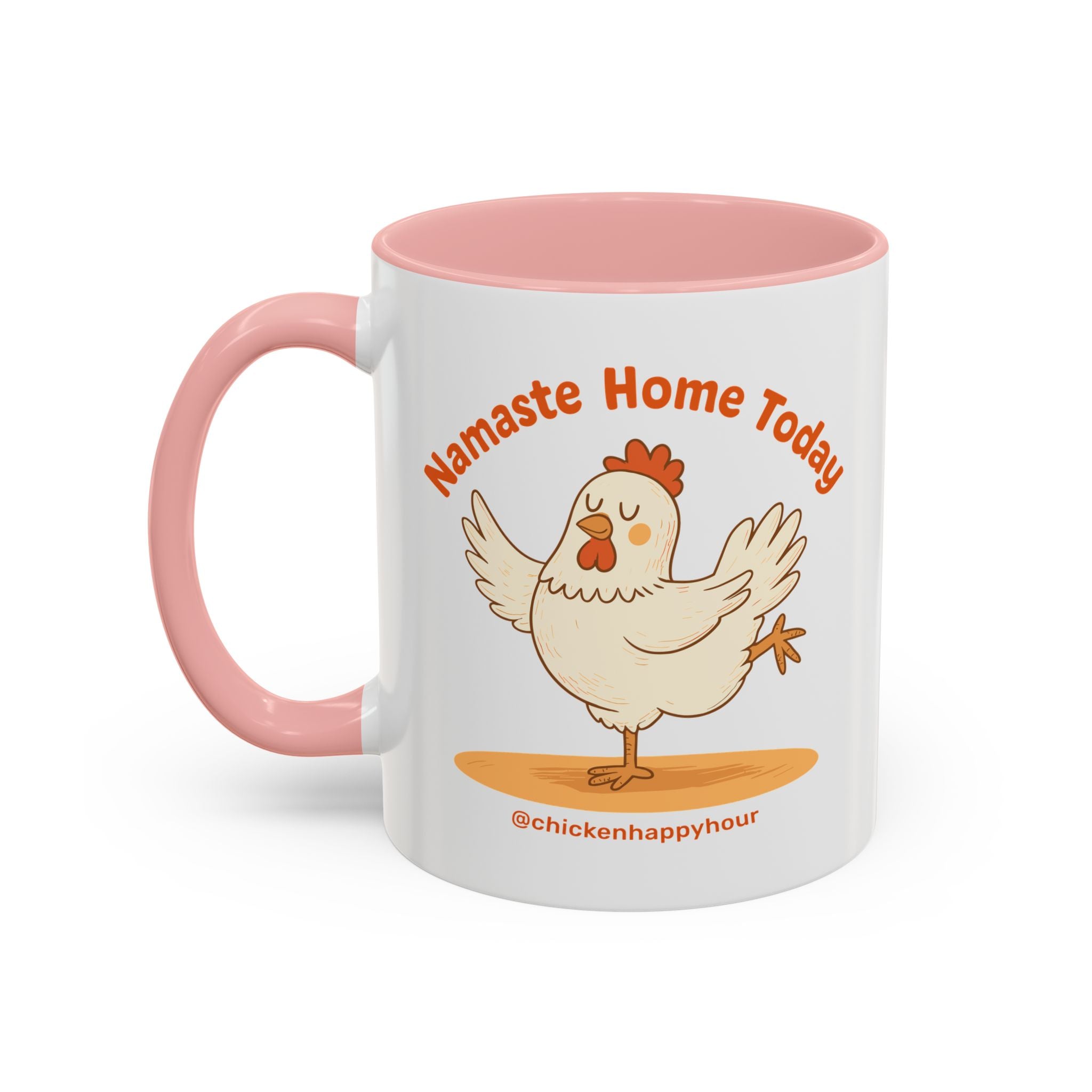 Namaste Cluck Coffee Mug