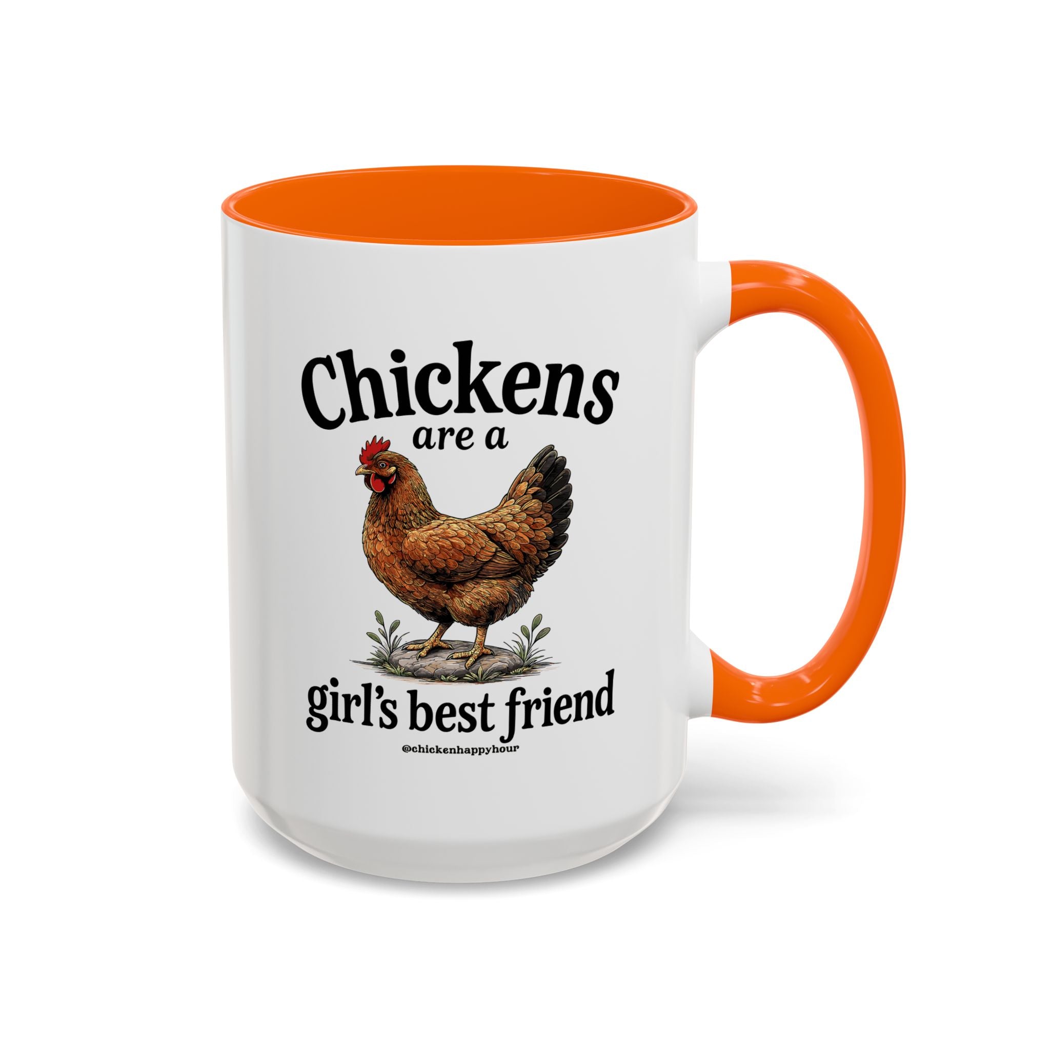 Chickens Are A Girl’s Best Friend Coffee Mug
