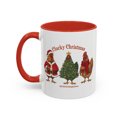 Clucky Christmas Coffee Mug