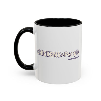 CHICKENS People Coffee Mug