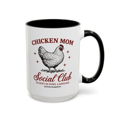 Chicken Mom Social Club Coffee Mug