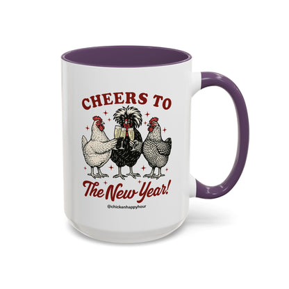 Cheers to The New Year Coffee Mug
