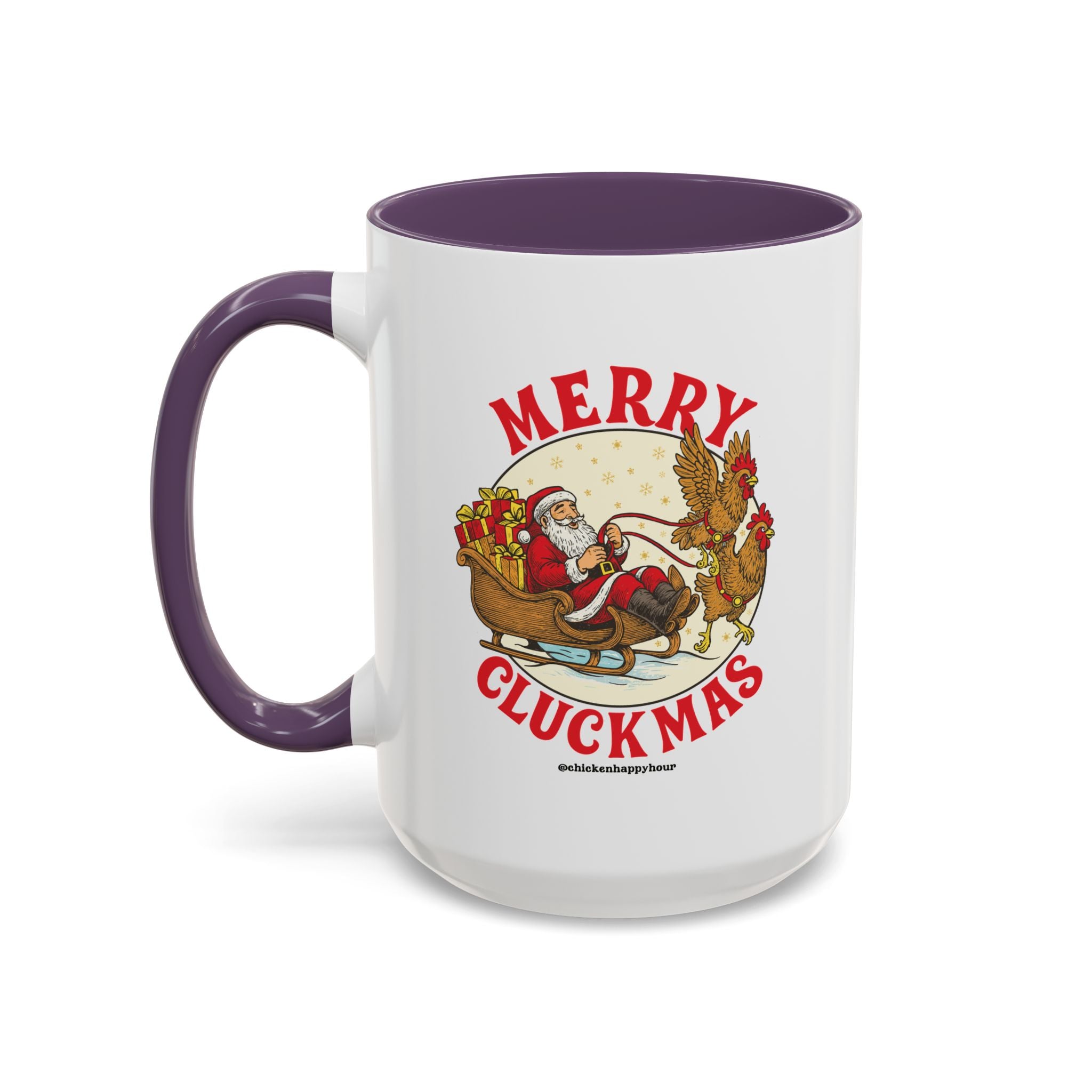 Merry Cluckmus Coffee Mug