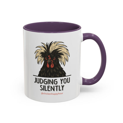 Judging You Silently Coffee Mug