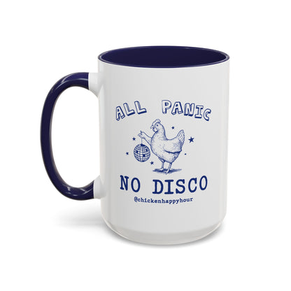 All Panic No Disco Coffee Mug