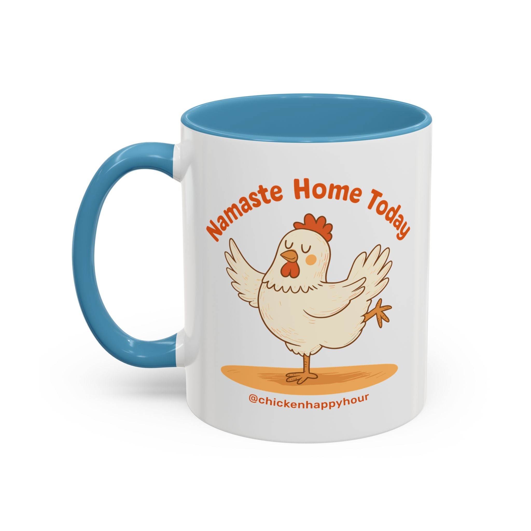 Namaste Cluck Coffee Mug