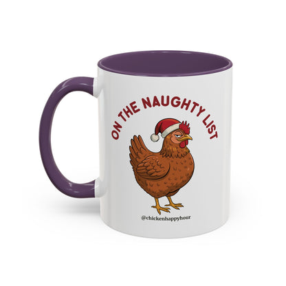 On the Naughty List Coffee Mug