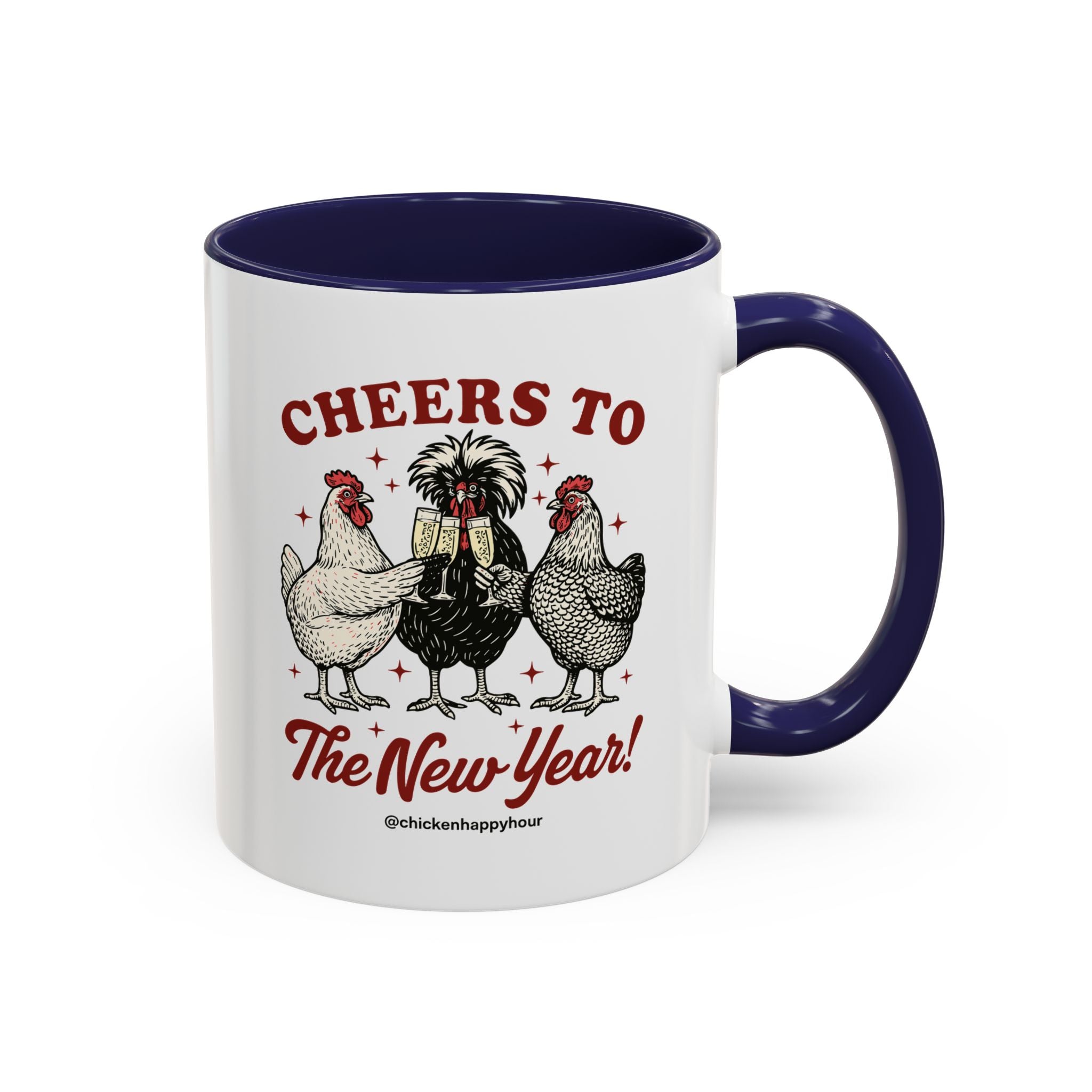 Cheers to The New Year Coffee Mug