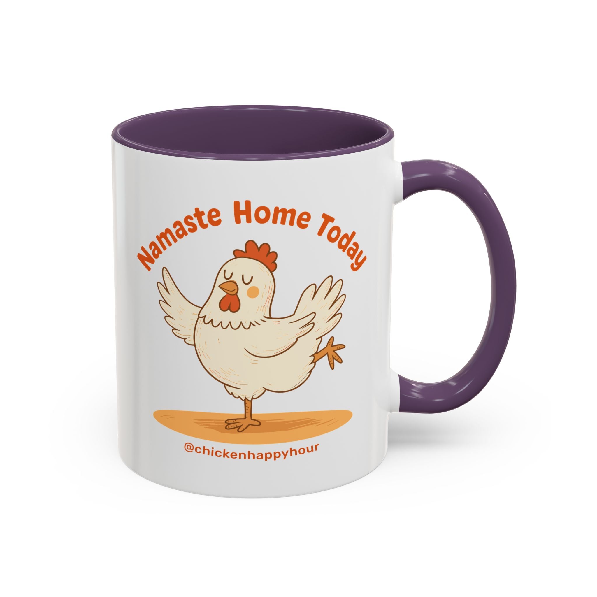 Namaste Cluck Coffee Mug