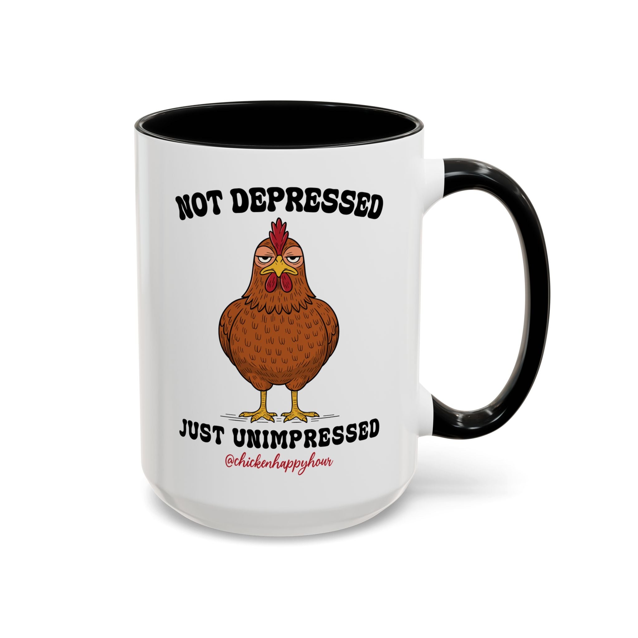 Not Depressed Coffee Mug