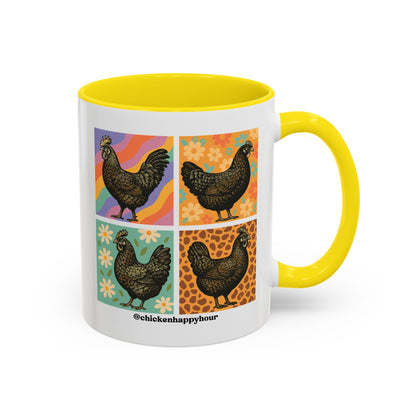 Retro Chicken Coffee Mug